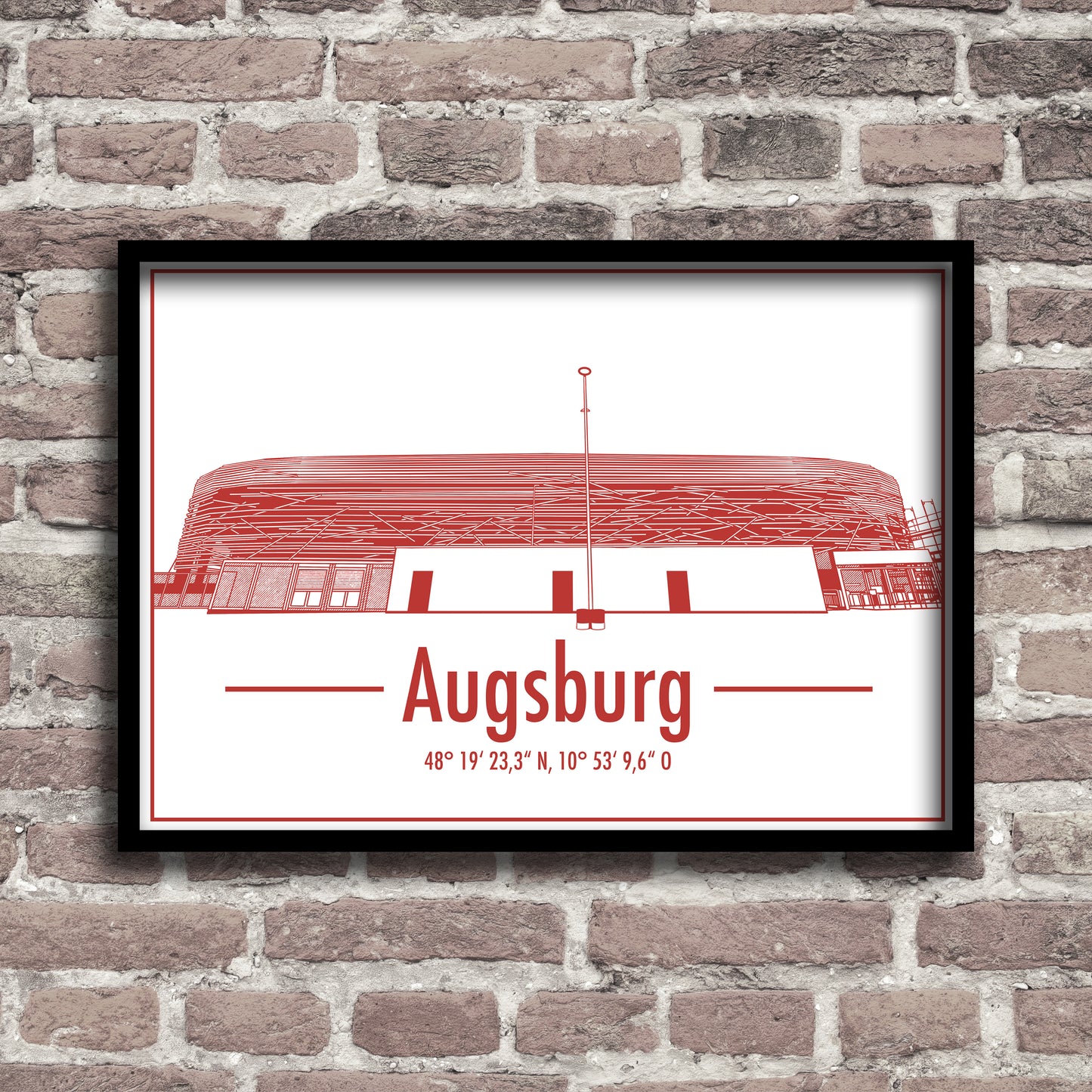 "Augsburg" Poster