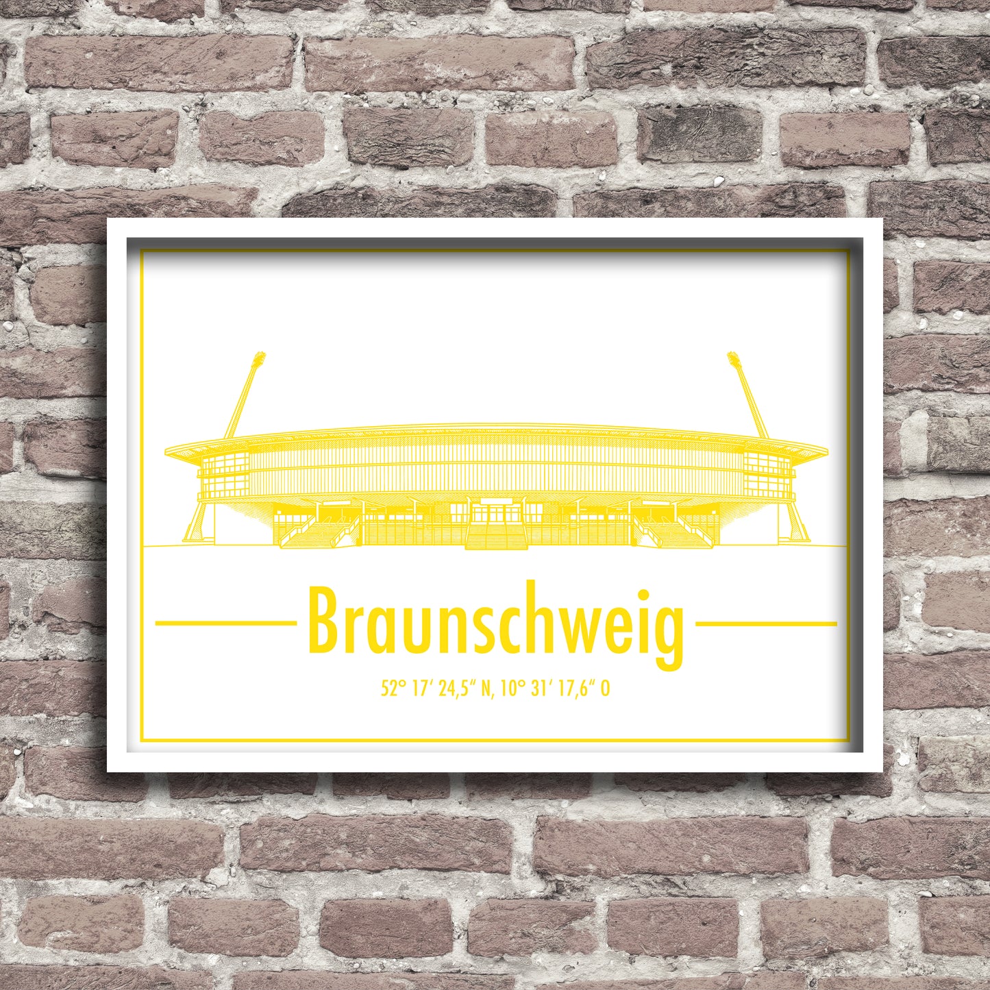 "Braunschweig" Poster