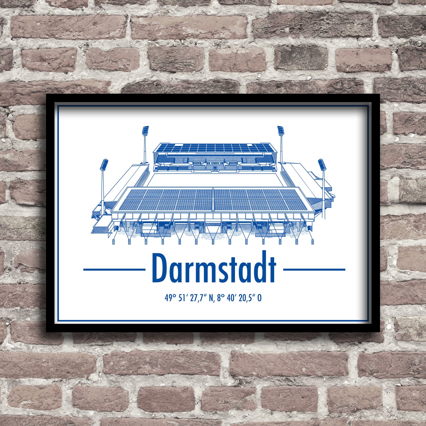 "Darmstadt" Poster