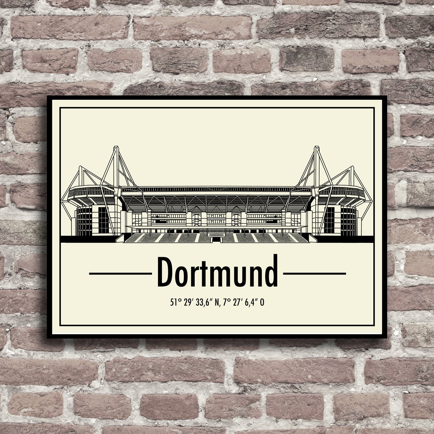 "Dortmund" Poster