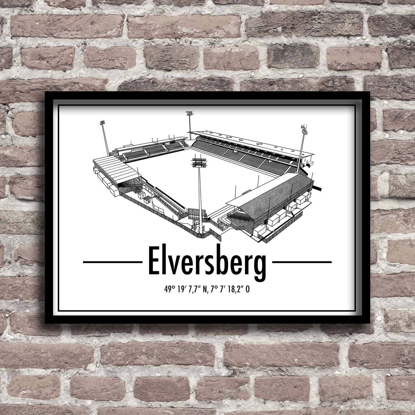 "Elversberg" Poster