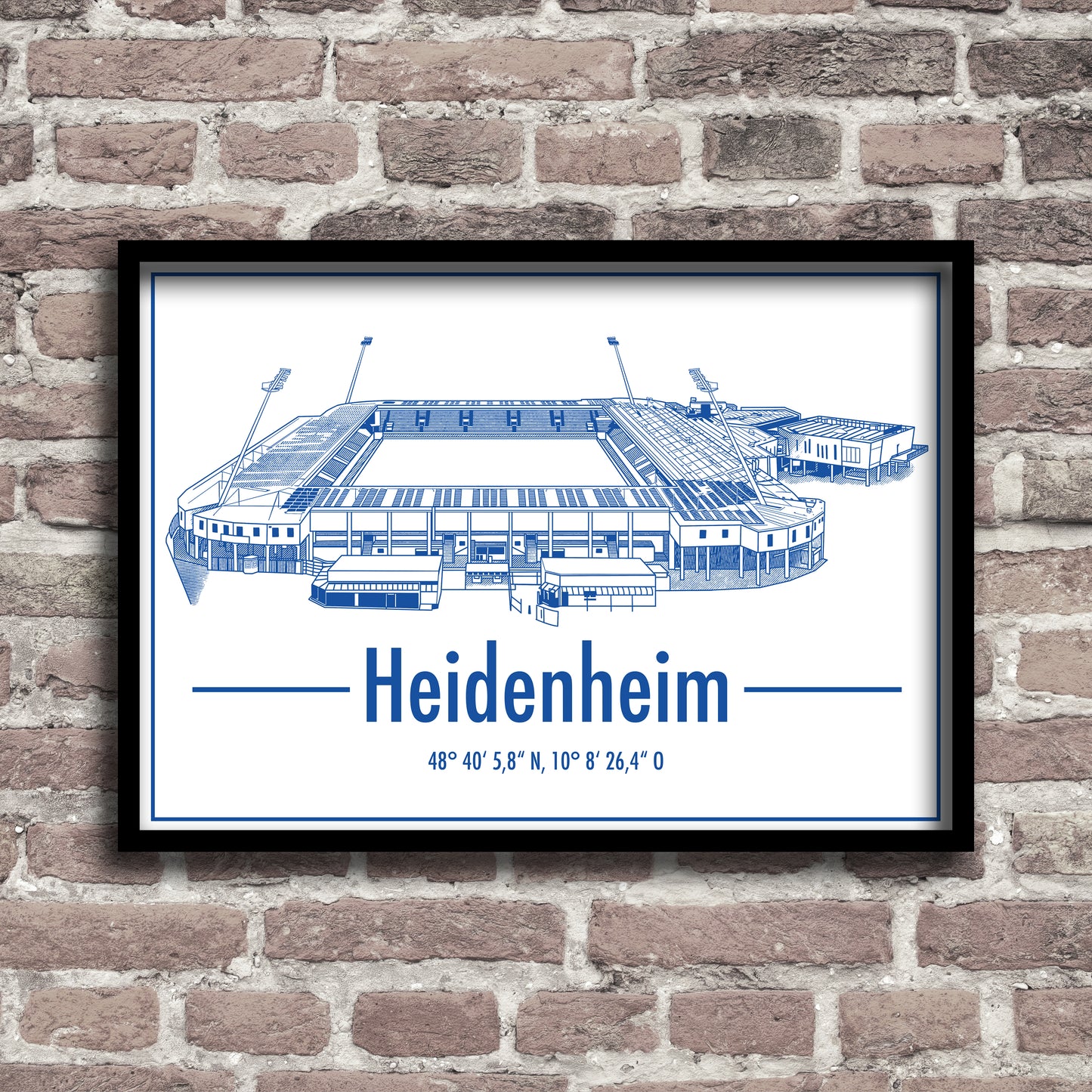 "Heidenheim" Poster