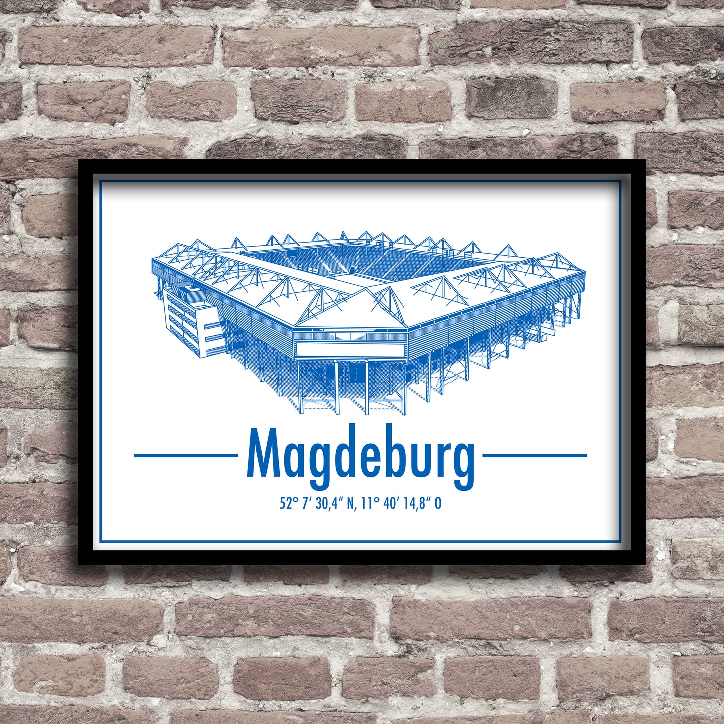 "Magdeburg" Poster