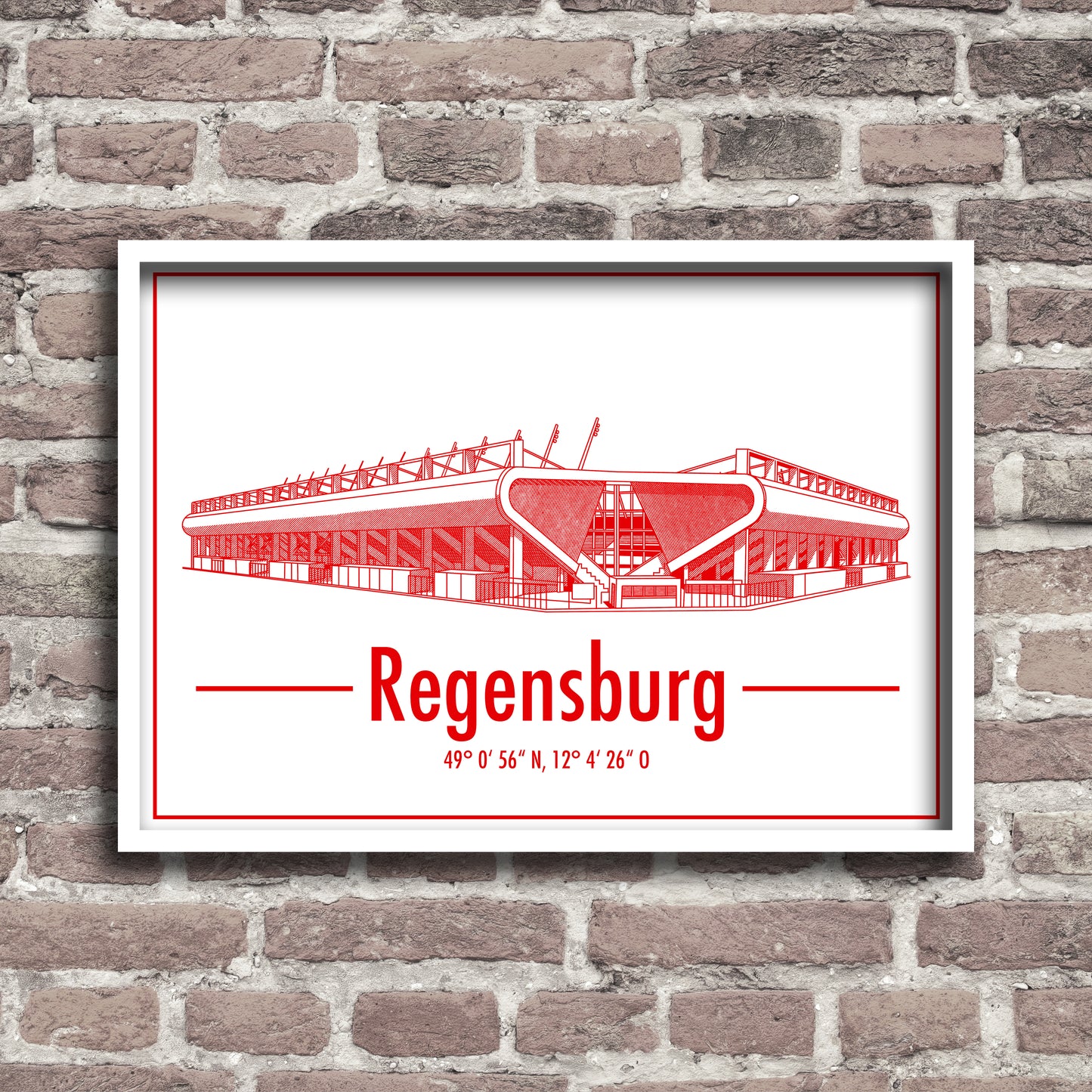 "Regensburg" Poster