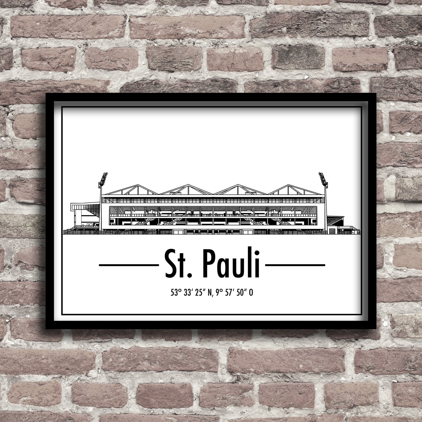 "St. Pauli" Poster