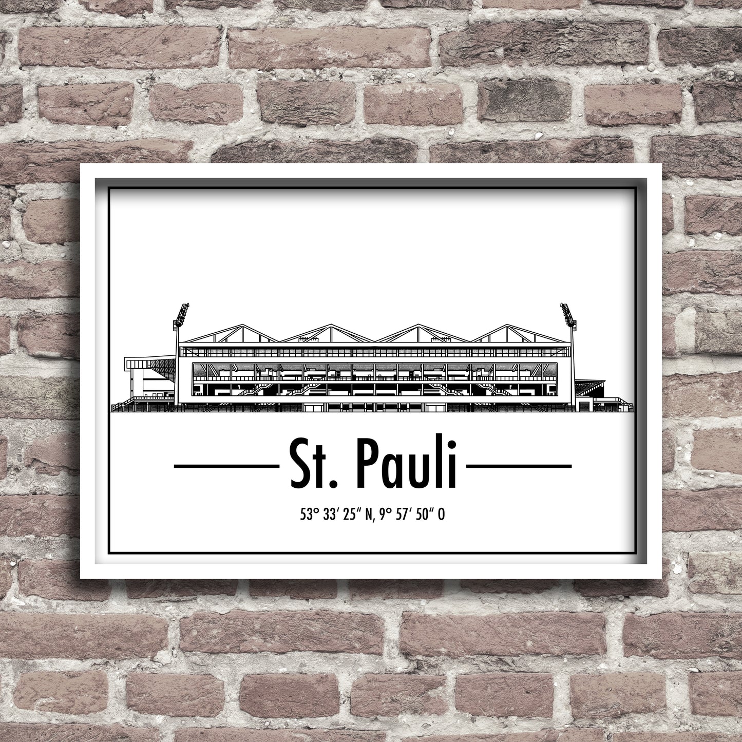 "St. Pauli" Poster