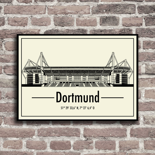 "Dortmund" Poster