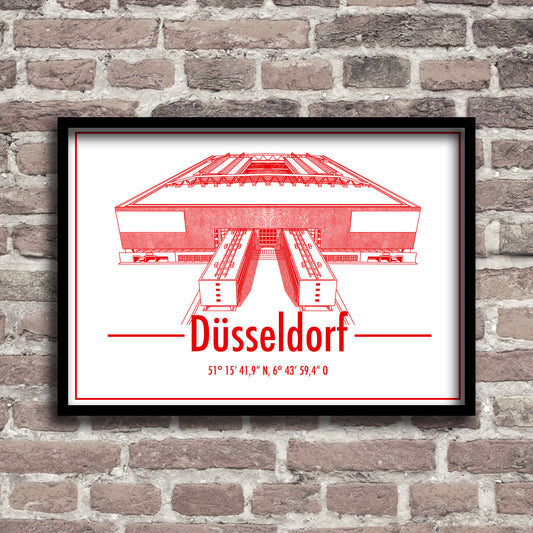 "Düsseldorf" Poster