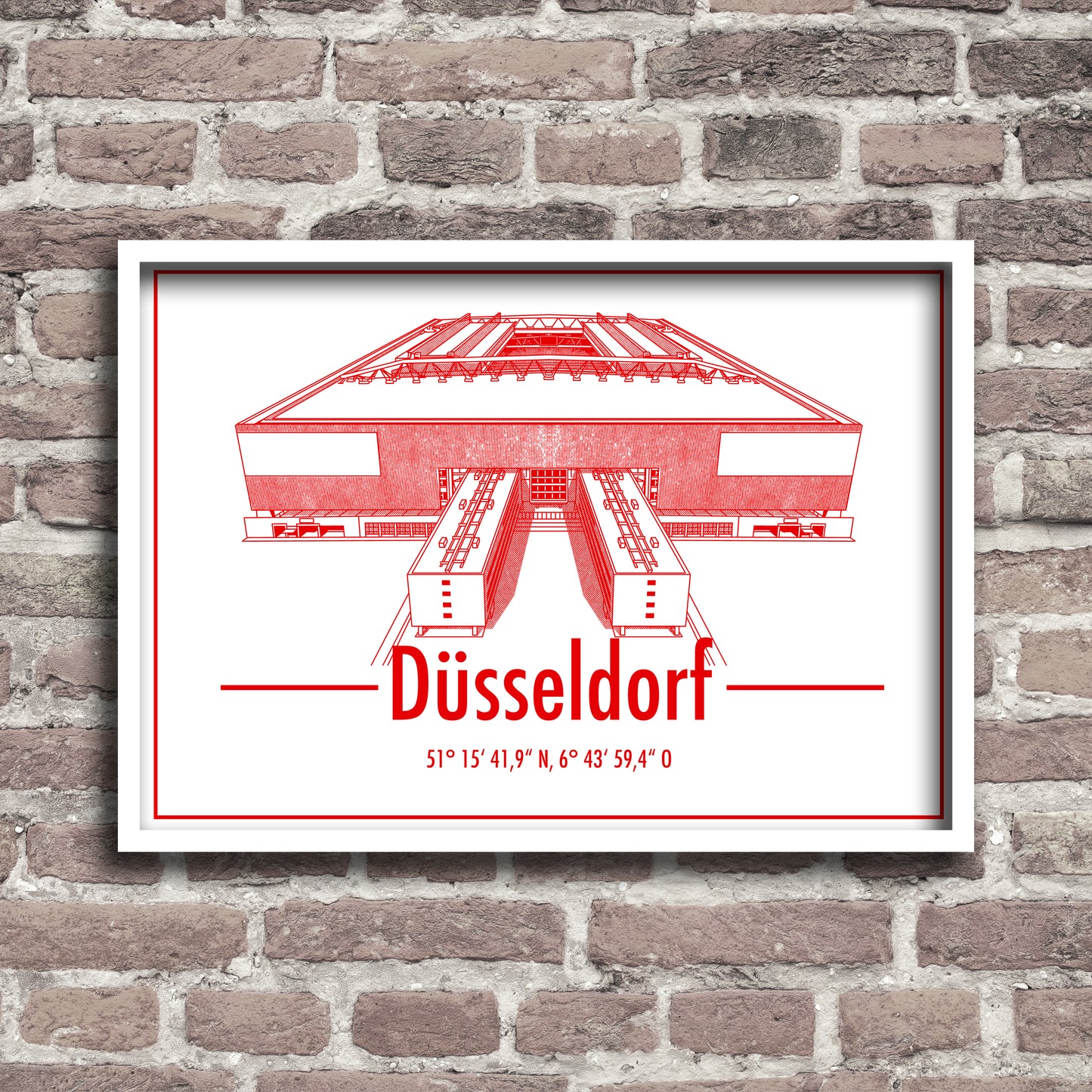 "Düsseldorf" Poster