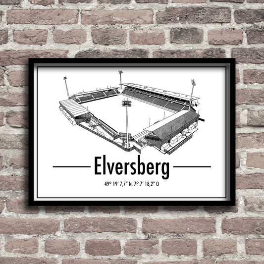 "Elversberg" Poster