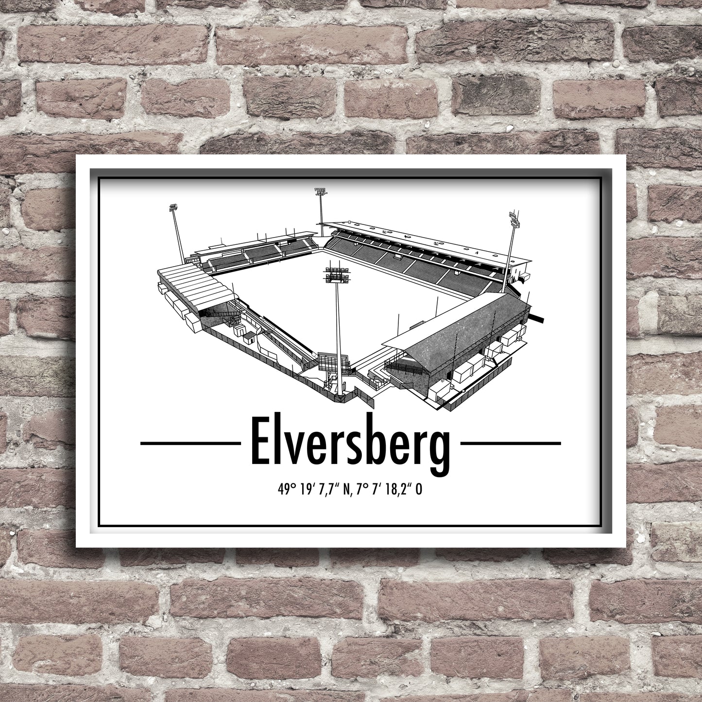 "Elversberg" Poster