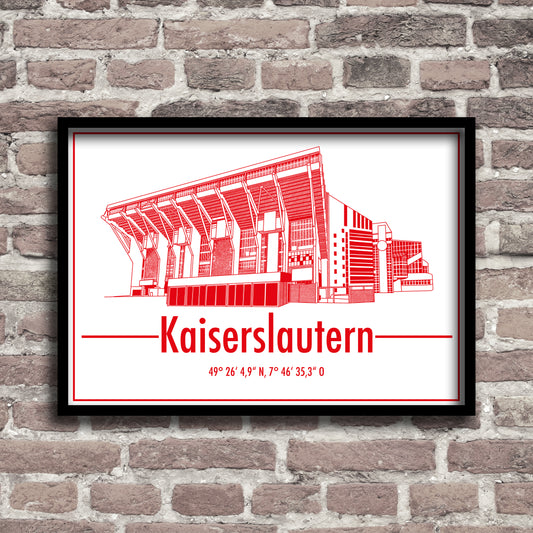 "Kaiserslautern" Poster