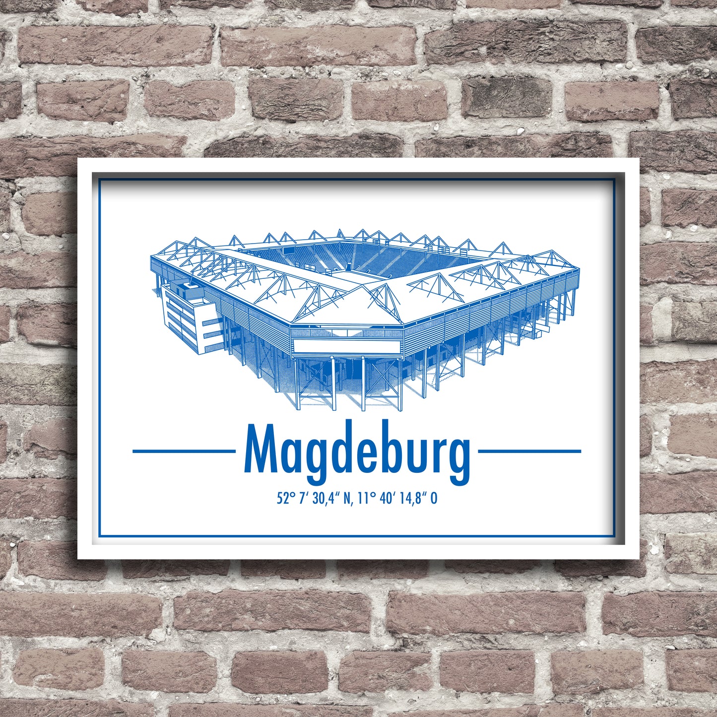 "Magdeburg" Poster