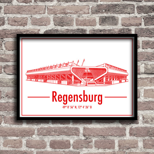 "Regensburg" Poster