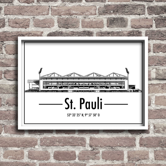 "St. Pauli" Poster