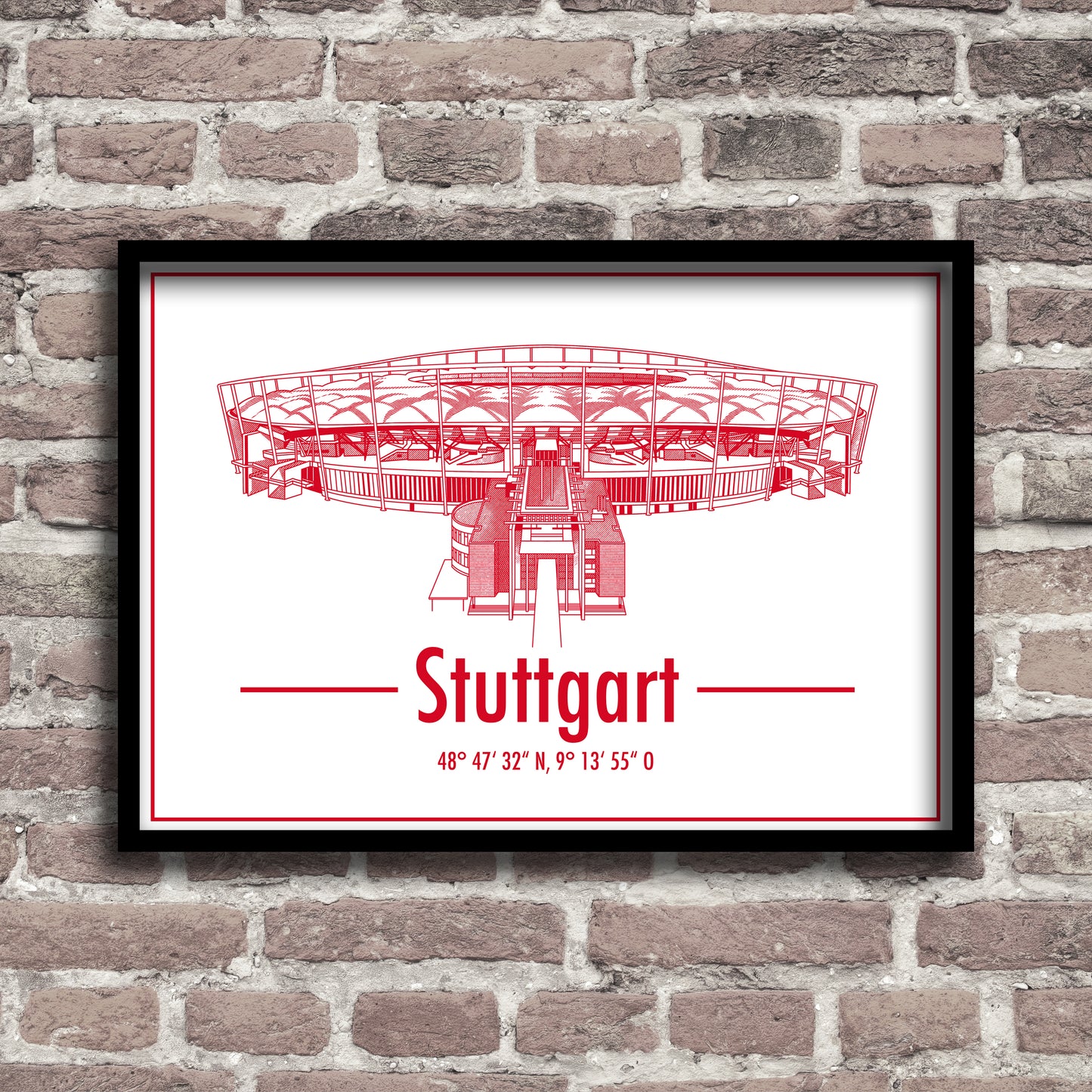 "Stuttgart" Poster